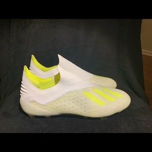 Adidas X 19+ size 11 brand new never worn with string bag drop an offer